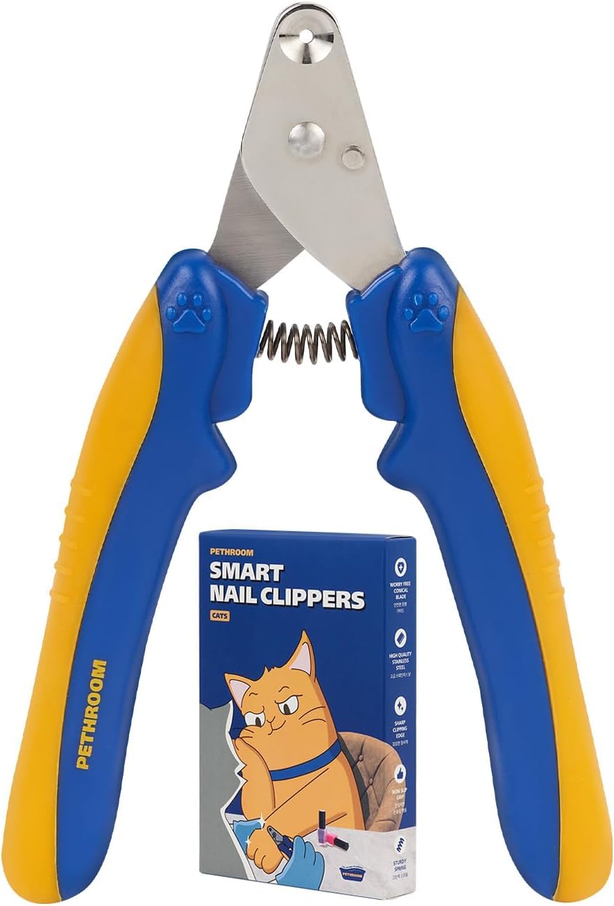 PETHROOM cat nail clipper shown from the front.