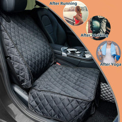 PETICON front seat car cover two-pack shown as a pair.