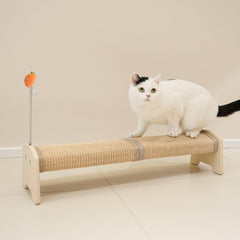 PETKARAY horizontal cat scratcher shown from the front.