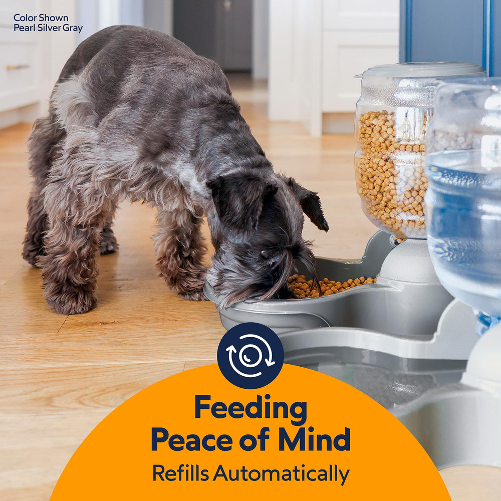 Petmate Replendish Gravity Feeder bottle shown in close-up.
