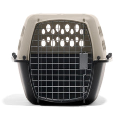 Petmate Vari Dog Kennel close-up showing its wire door.