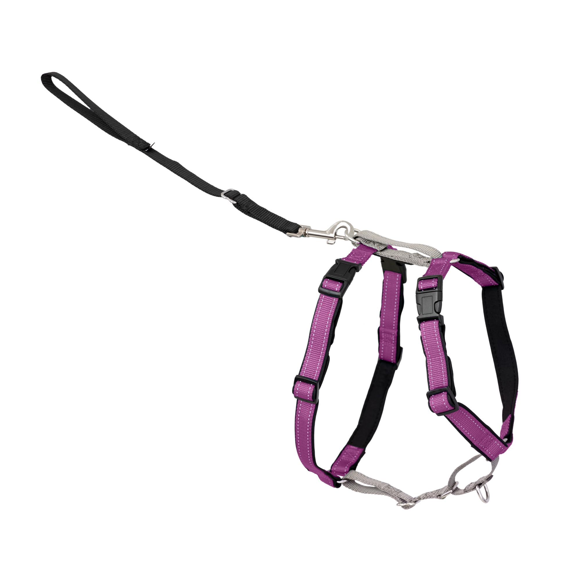 PetSafe Easy Walk 3-in-1 dog harness shown from the front in plum.