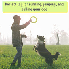 PetSpy Dog Ring Toy close-up highlighting its EVA material.