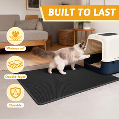 Pieviev Litter Mat shown from an alternate angle.