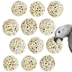 PINVNBY sola bird balls shown from the front as a 12-piece set.