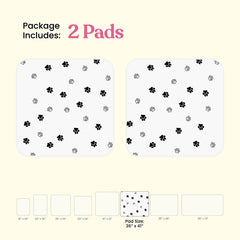 Pitpet dog pee pad demonstrating its moisture-absorbing surface.