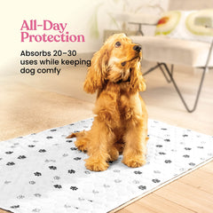 Pitpet dog pee pad with a close view of its soft outer surface.