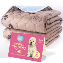 Pitpet dog pee pads shown as a reusable two-pad set.