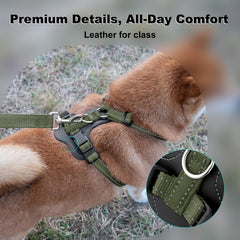 PLUTUS PET dog harness shown from the back.