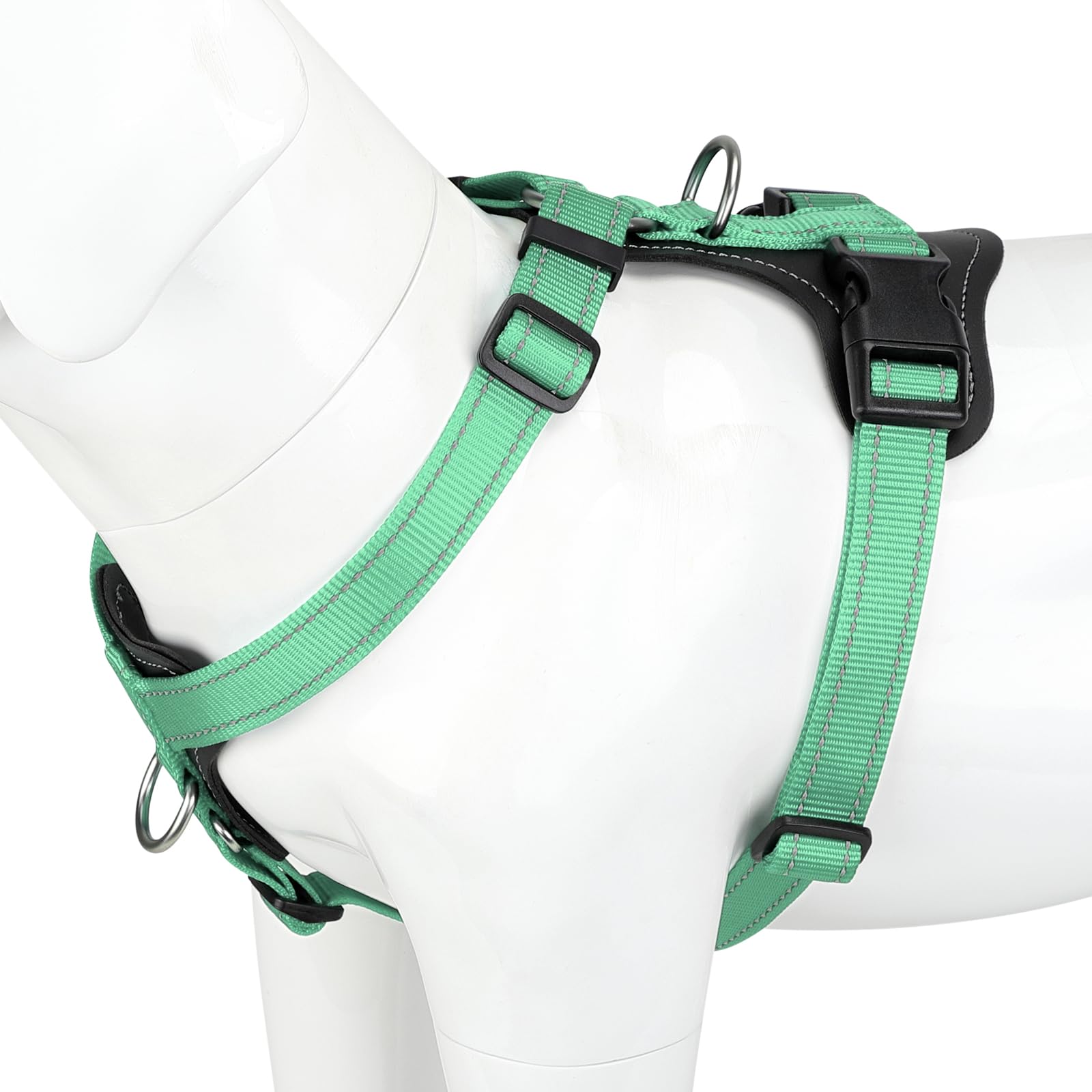 PLUTUS PET dog harness shown from the front.
