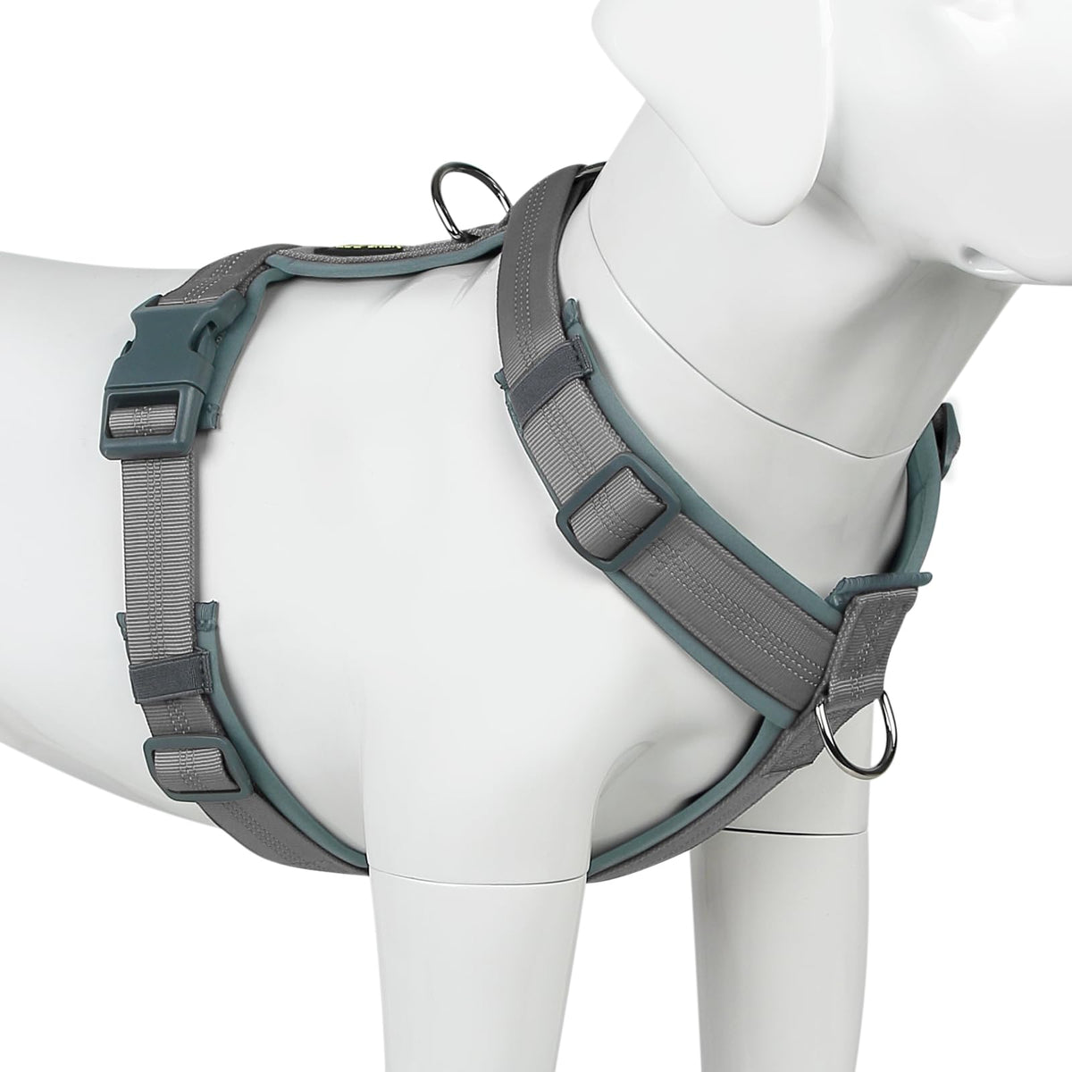 PLUTUS PET dog harness shown from the front.