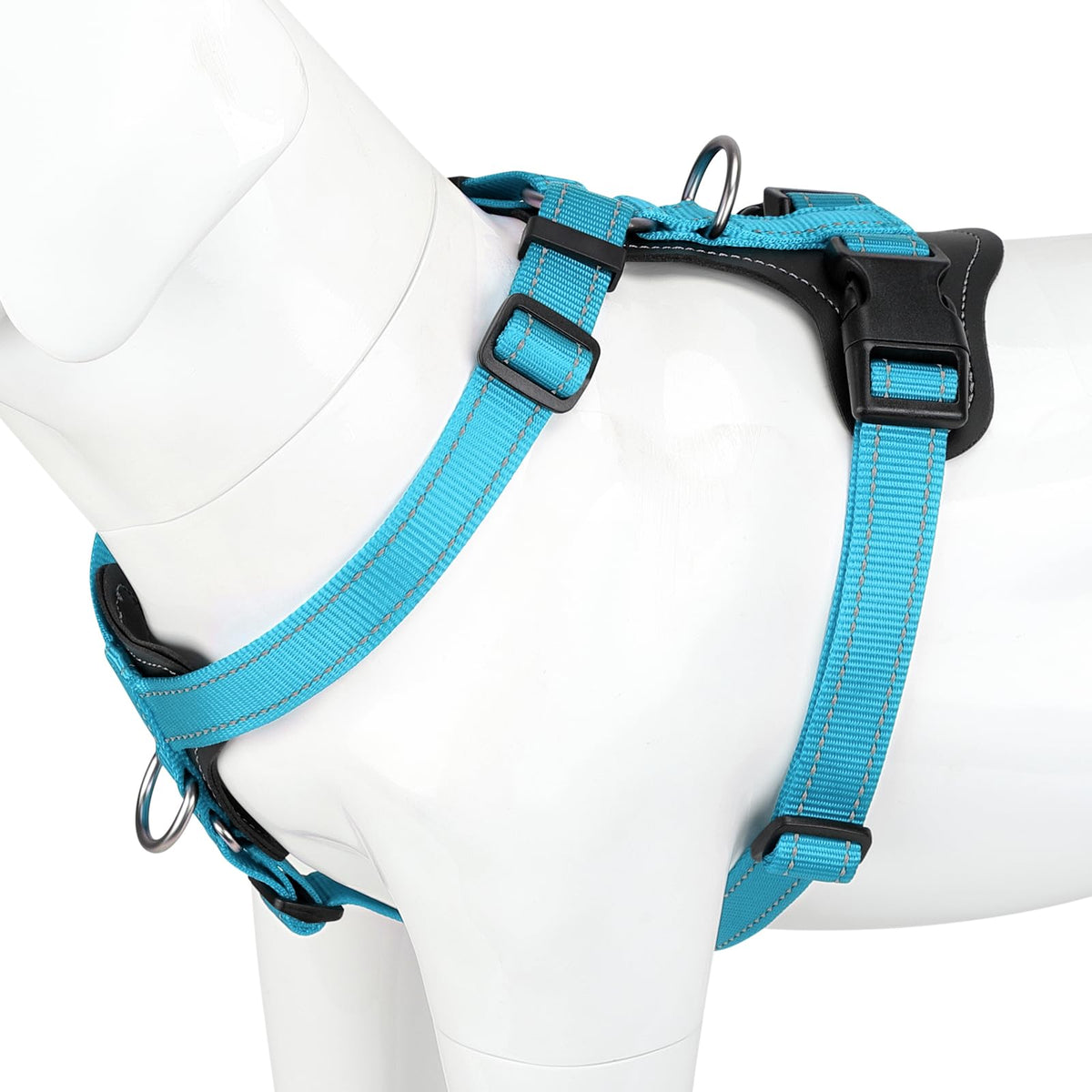 PLUTUS PET dog harness shown from the front.