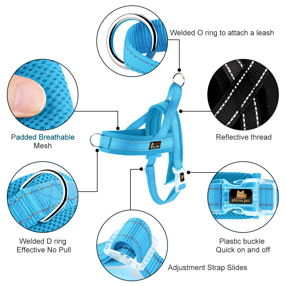 PLUTUS PET dog harness showing its step-in design.