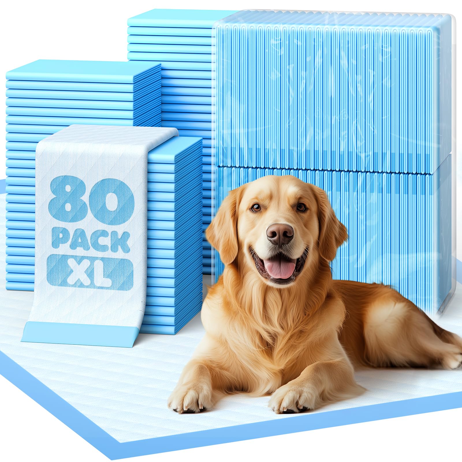 Powools Puppy Pads pack shown from the front.