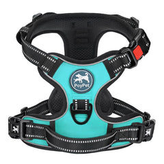 PoyPet Large No Pull Dog Harness shown from the front.