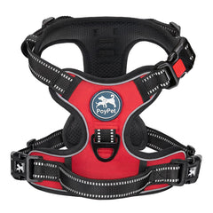 PoyPet large dog harness shown from the front.