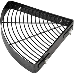 Prevue Pet Products bird cage corner shelf shown from the front in black.