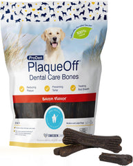 ProDen PlaqueOff Dental Bones package shown from the front.