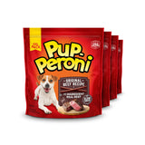 Pup-Peroni Original Beef dog treats shown with the front of the package.