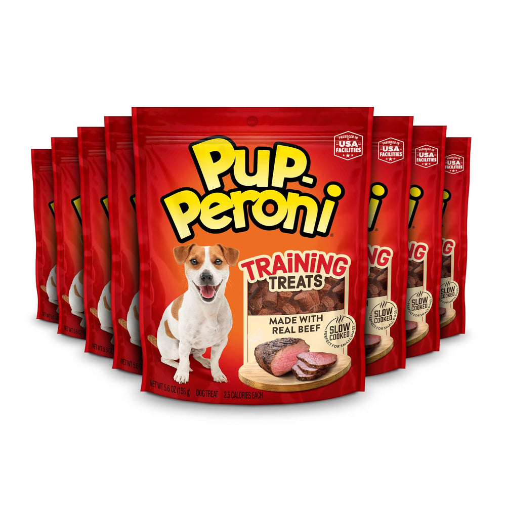 Pup-Peroni Training Treats front package view.