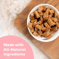 Pupford Soft & Chewy Training Treats shown to highlight their soft texture.