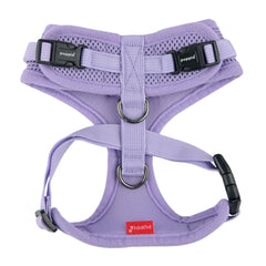 Puppia Ritefit dog harness showing its adjustable neck opening.