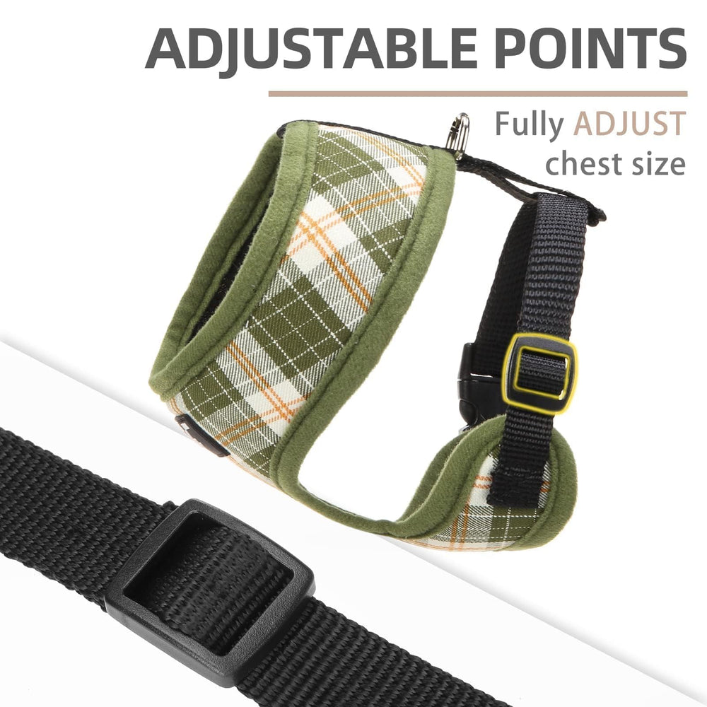 PUPTECK dog harness air-mesh fabric shown in detail.
