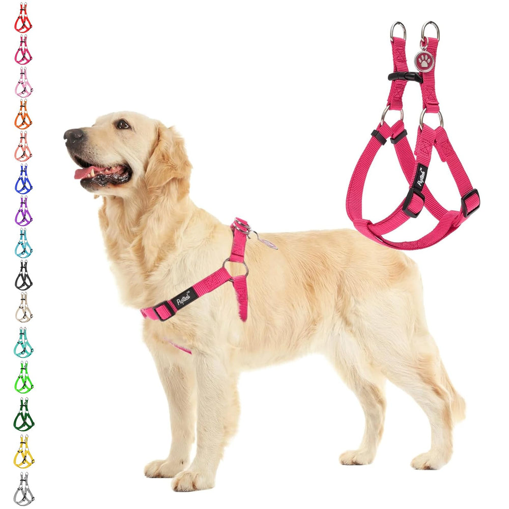 PUPTECK dog harness shown from the front.