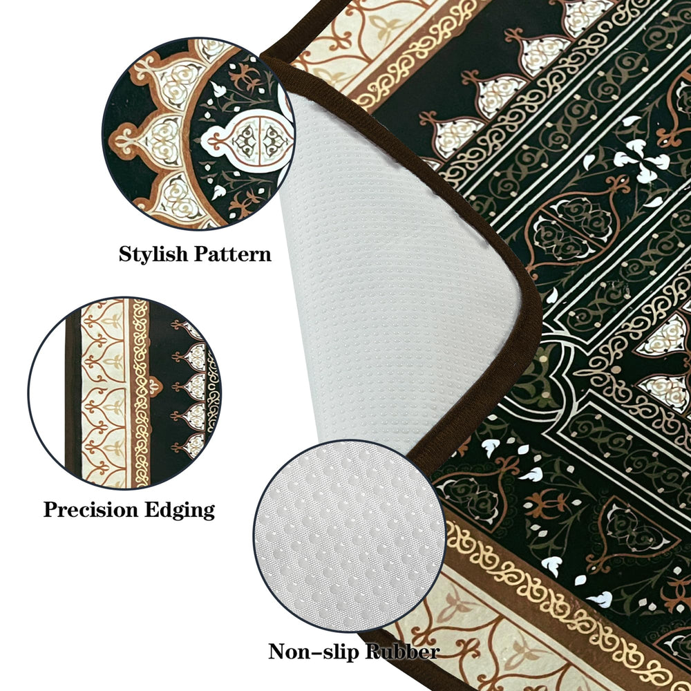 Qeils dog pee pad close-up showing its soft absorbent flannel surface.