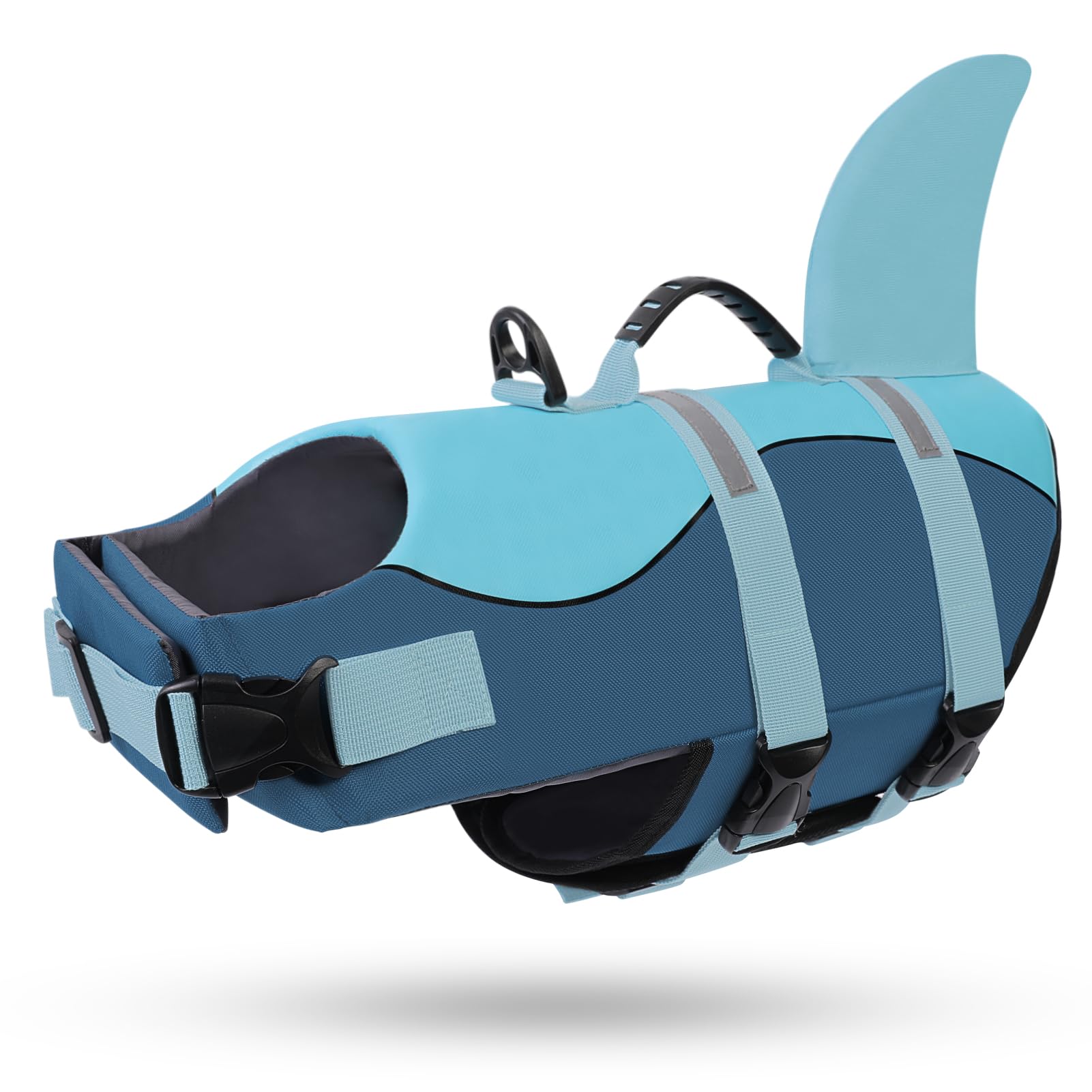 Queenmore Dog Life Jacket shown from the front.
