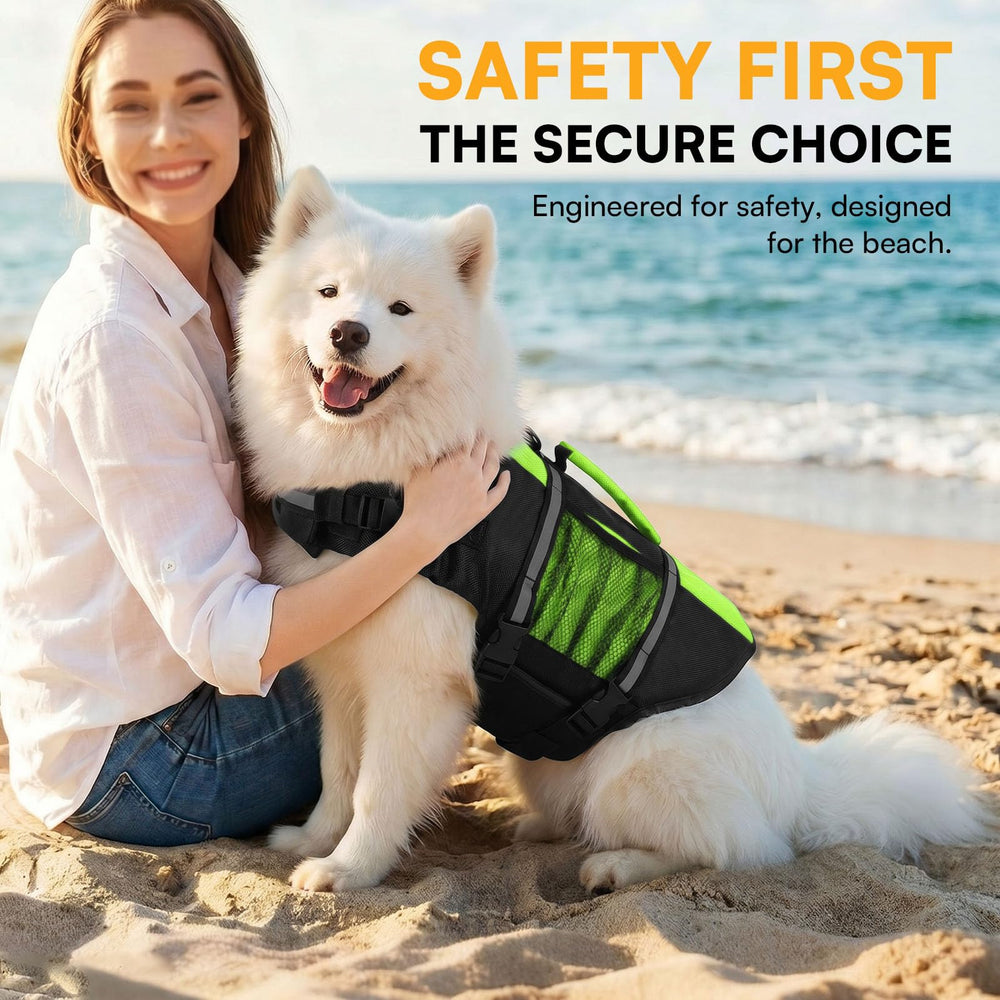 Queenmore dog life jacket worn by a small dog.