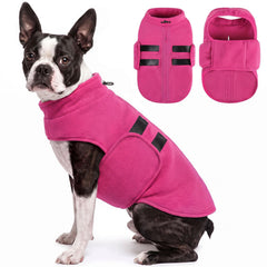 Queenmore dog sweater shown from the front.