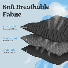 rabbitgoo dog harness displaying its step-in vest shape.