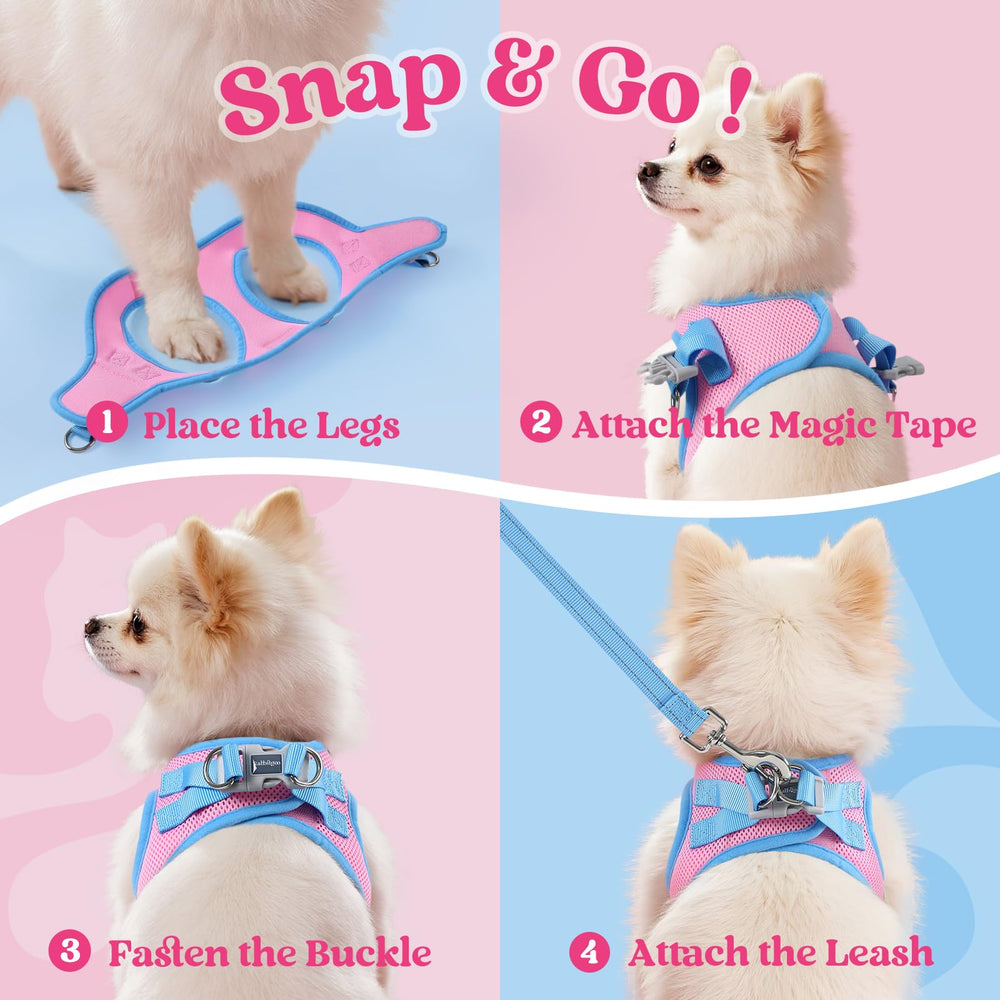 rabbitgoo step-in vest harness shown from the side