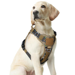 rabbitgoo Tactical Dog Harness shown from the front.