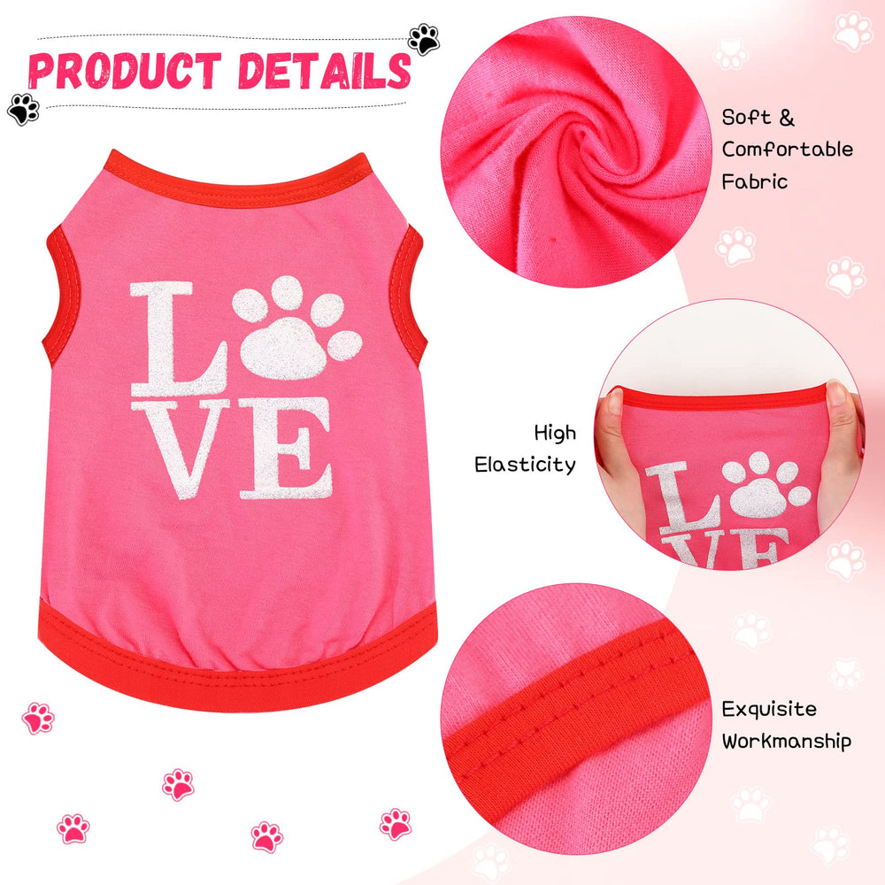 Reginary dog shirts with a close-up view of the soft material and stitching.