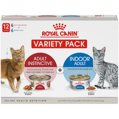 ROYAL CANIN wet cat food variety pack shown from the front.