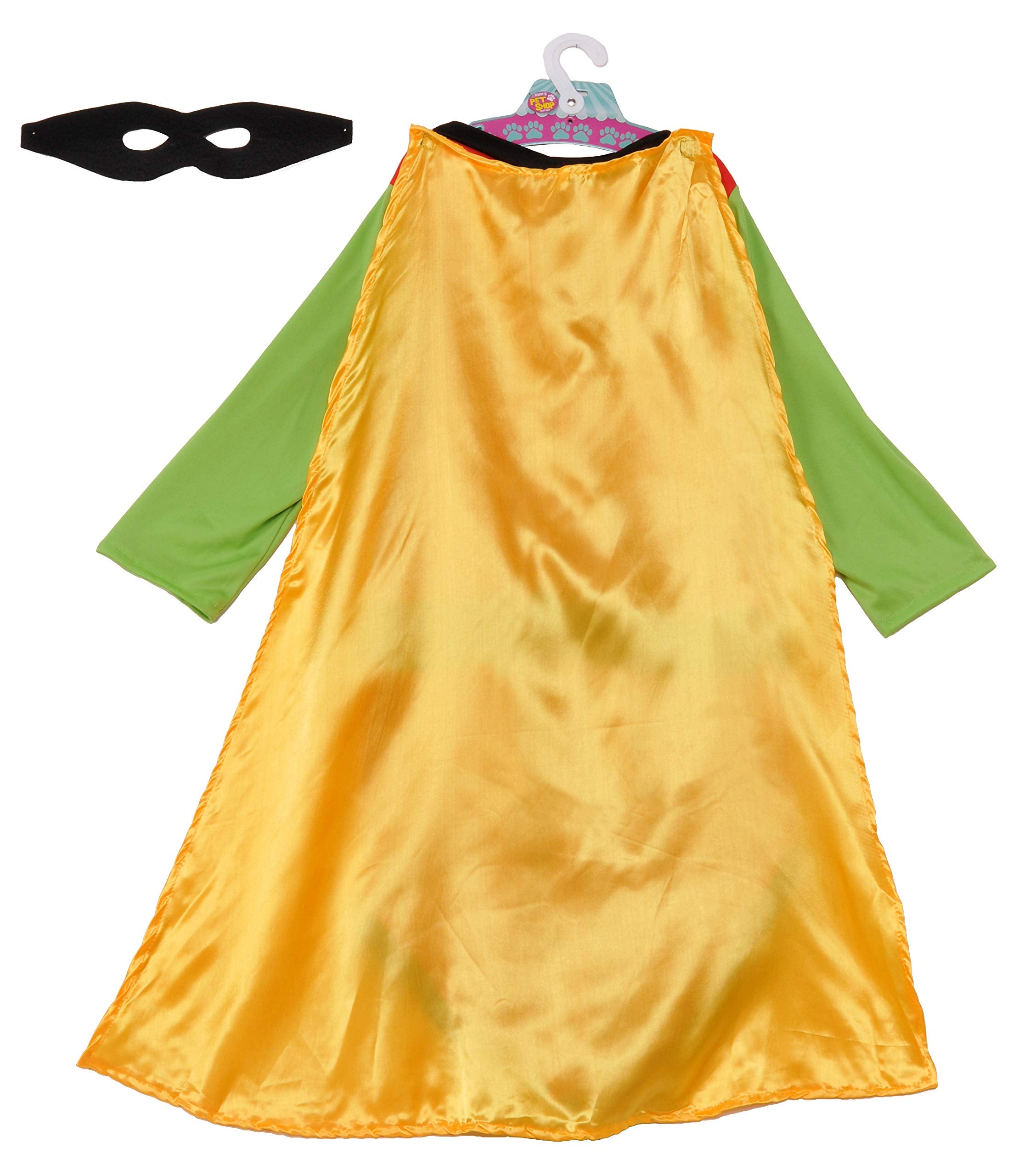 Rubies Teen Titans Robin pet costume viewed from the side.