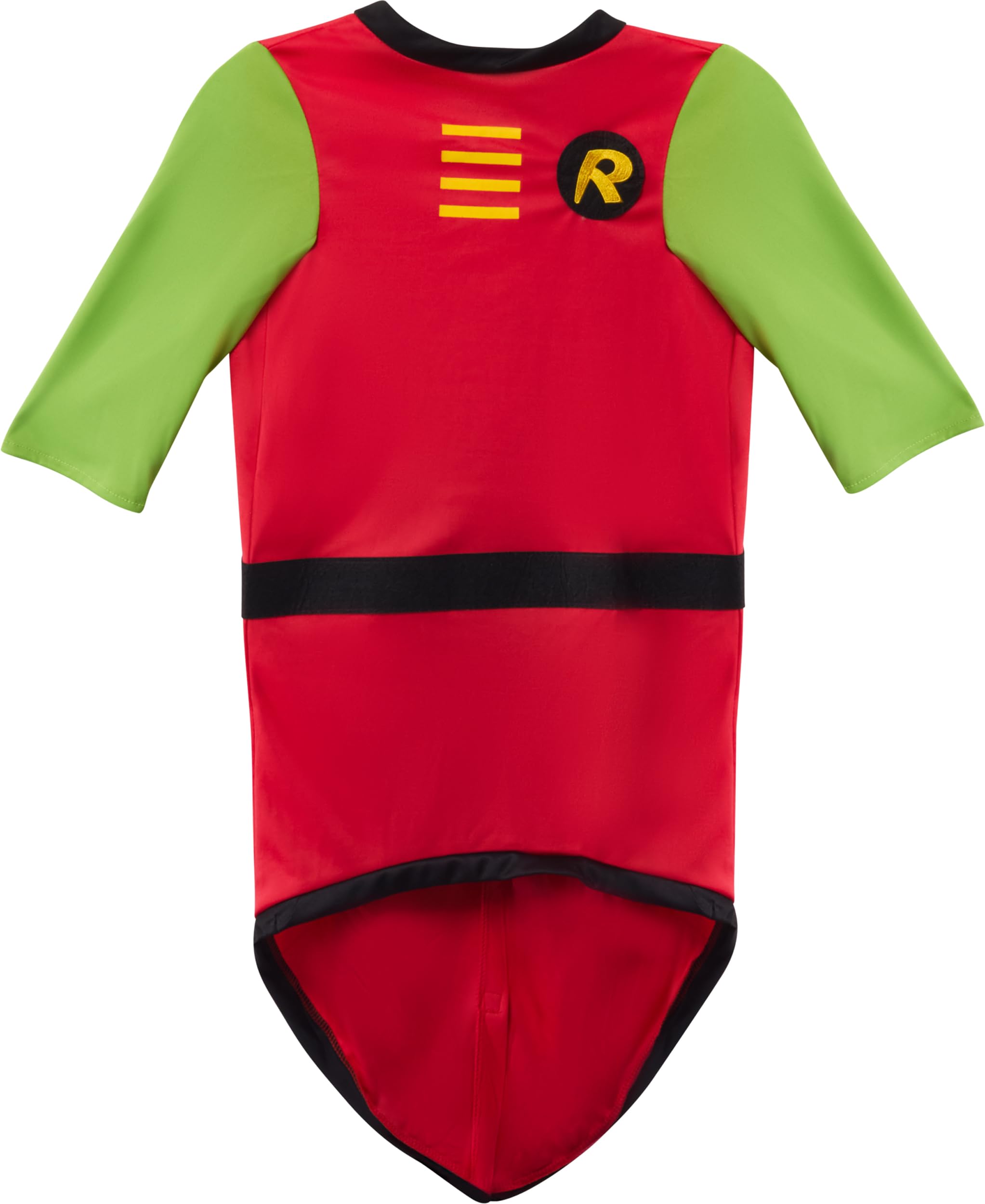 Rubies Teen Titans Robin pet costume size guide showing the XXXL fit information.