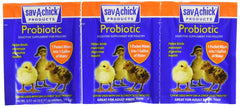 Sav-A-Chick Probiotic Supplements package shown from the front.