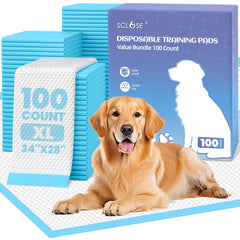 SCLOSE XL Dog Pee Pads pack shown from the front.