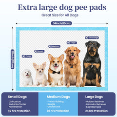 SCLOSE XL Dog Pee Pad laid out to show its absorbent surface.