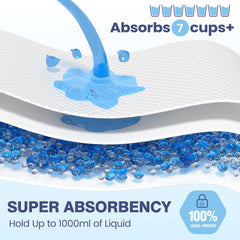 SCLOSE XXL puppy pads highlighting the absorbent surface.