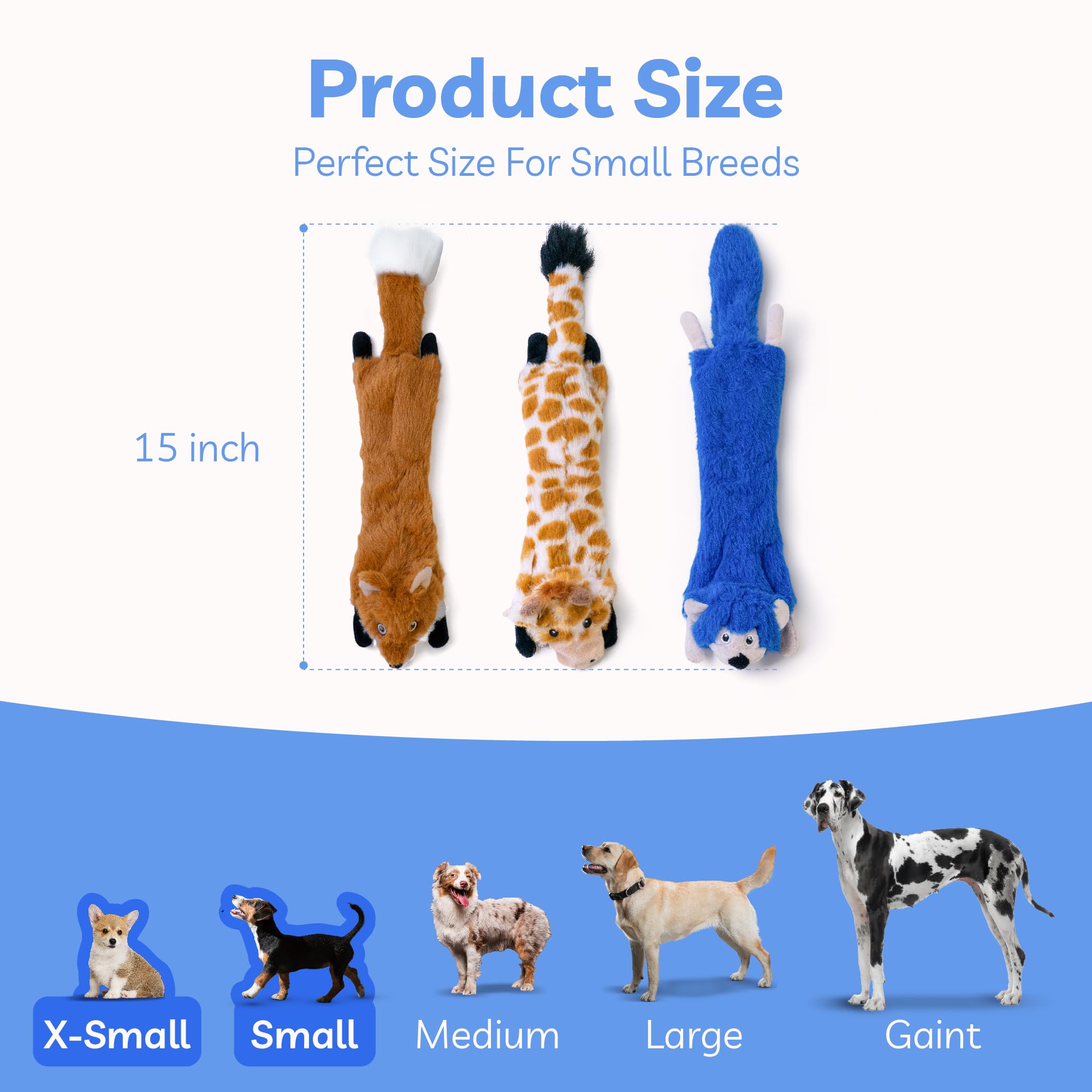 SHARLOVY dog toy shown as a soft cuddle companion for a resting dog.