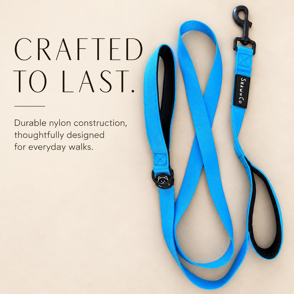 SHAWNCO Dream Walk Dog Leash handle detail showing the neoprene lining.