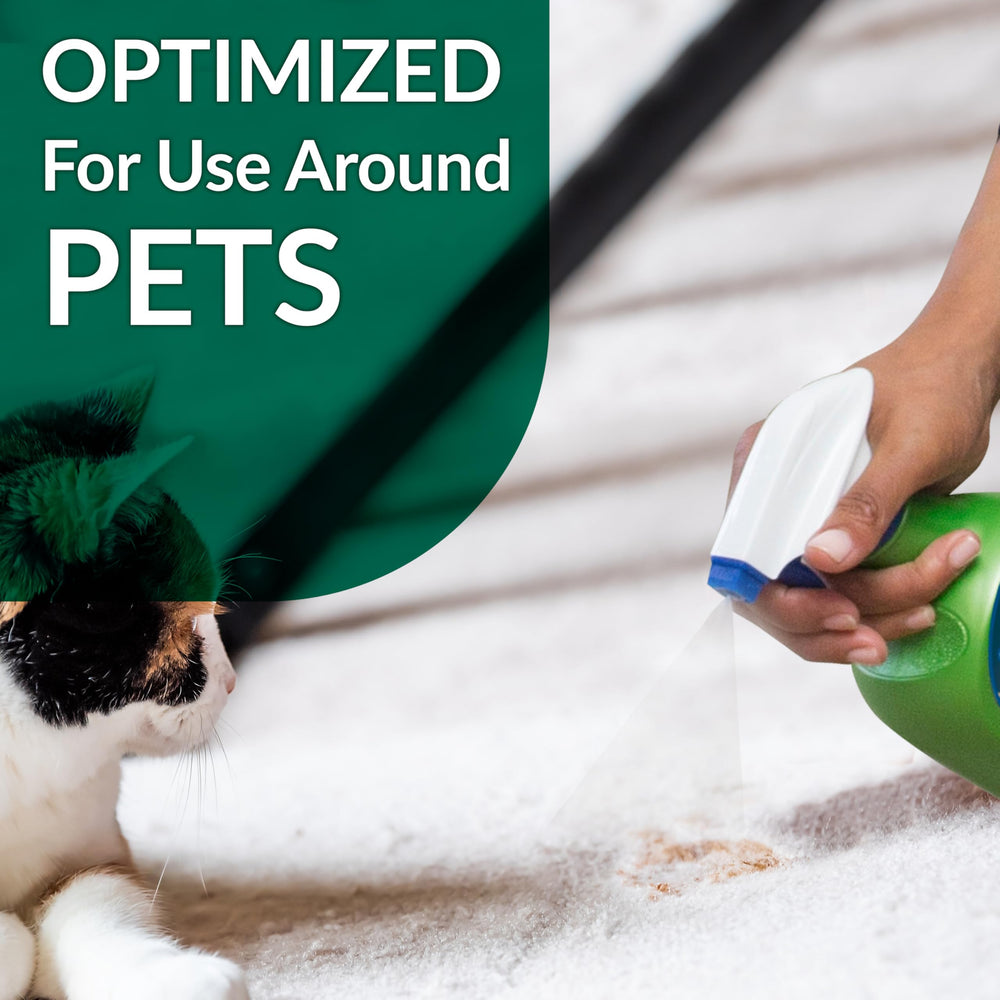 Simple Green Cat Stain & Odor Remover shown from the back.