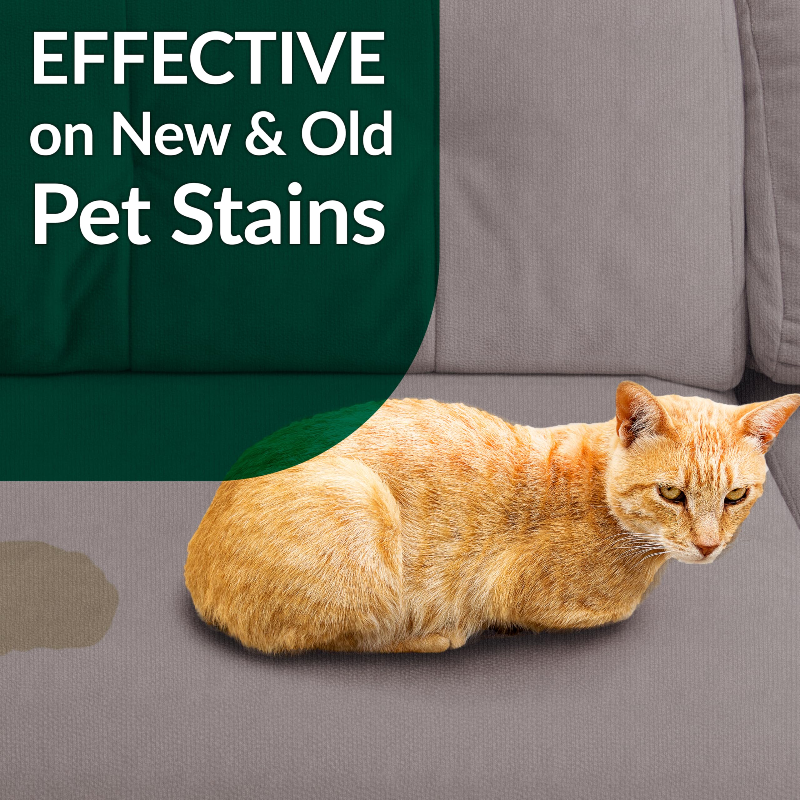 Simple Green Cat Stain & Odor Remover shown for laundry pre-treatment.