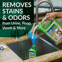 Simple Green Cat Stain & Odor Remover refill shown on its own.