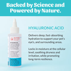 SKOUT'S HONOR HydroClear Eye Wash shown during eye care for a cat.