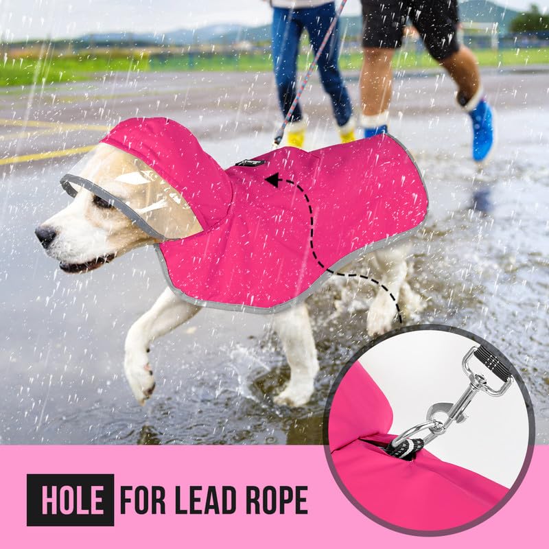 SlowTon dog raincoat close-up of the soft inner cotton mesh layer.